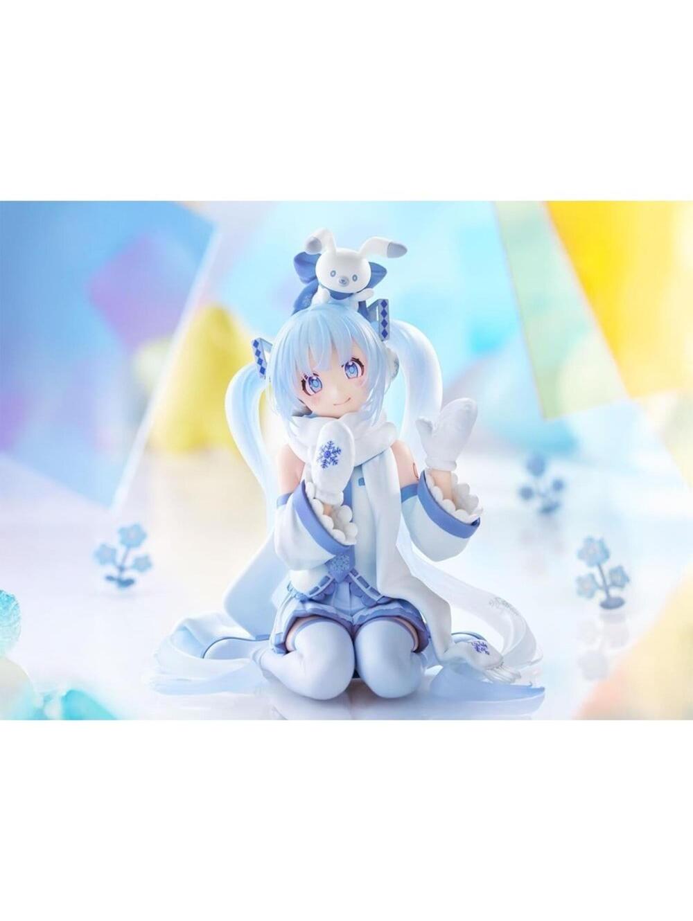 FuRyu Hatsune Miku Snow Miku 2024 Figure New Winter Noodle Stopper US Seller